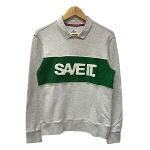 Umbro Gray Polo style Crewneck sweatshirt